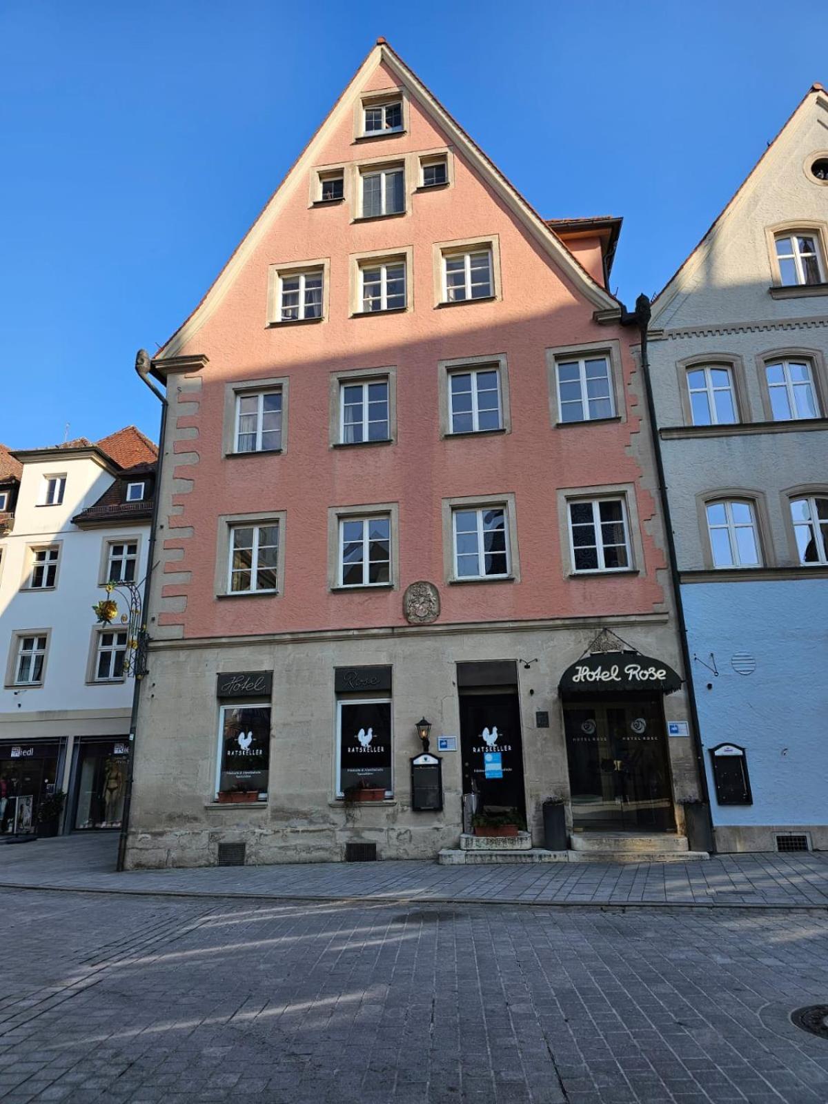Hotel Goldene Rose Weissenburg in Bayern Exterior foto